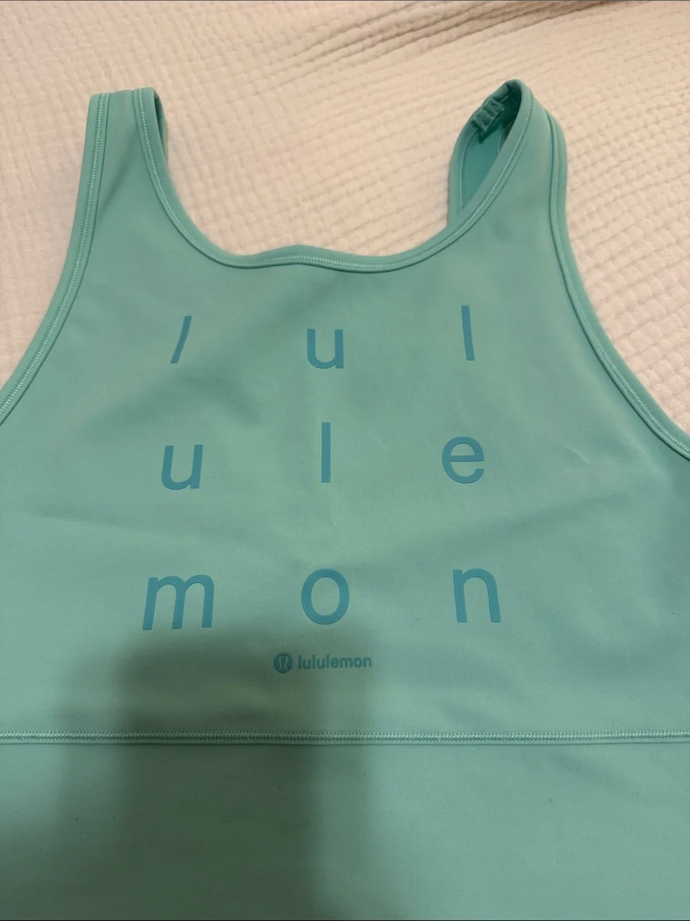 Lululemon Mint Green Crop Tank